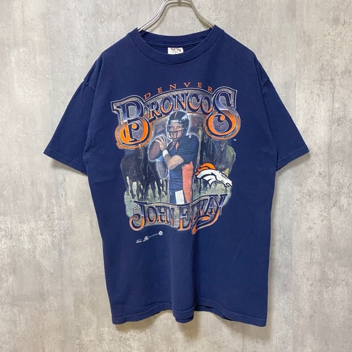 古着 used　NBA WARRIORS　ウォリアーズ　バスケ　半袖プリントTシャツ　バックプリント　ネイビー　紺　スポーツ