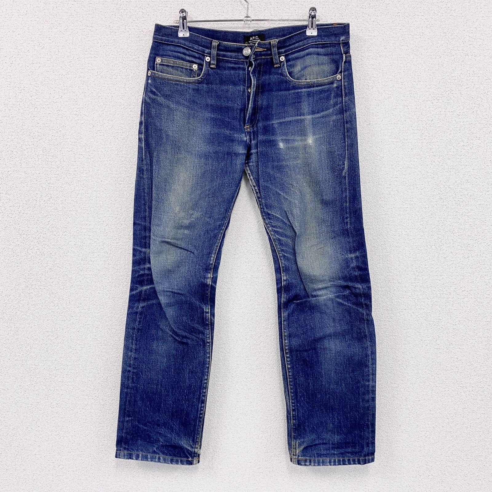 A.P.C.　アーペーセー　NEW STANDARD　デニムパンツ/ジーンズ　ボタンフライ　インディゴ　30サイズ