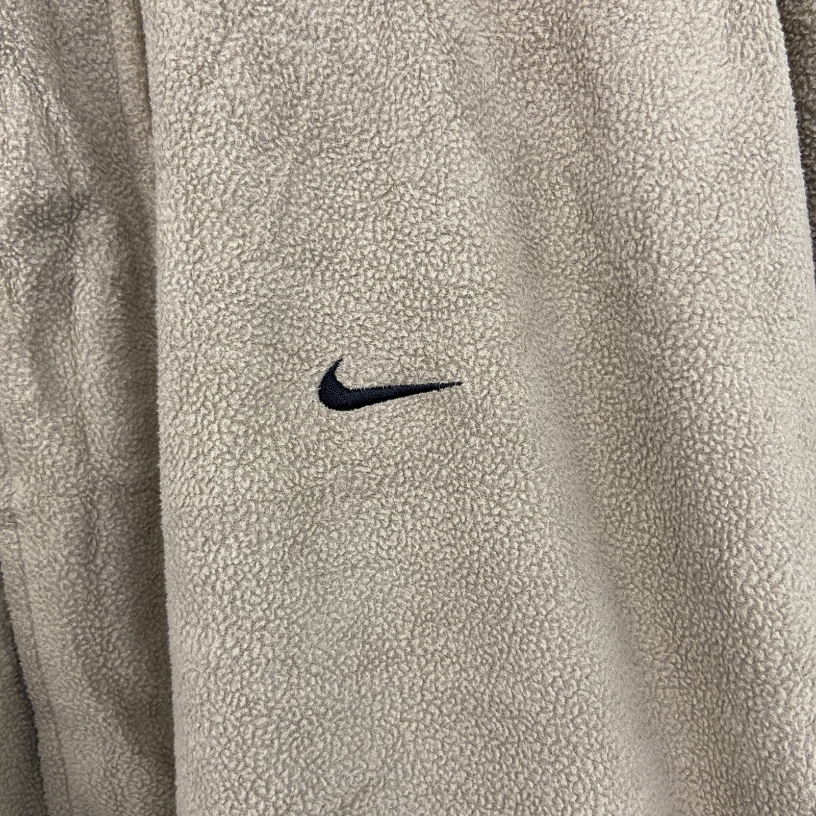 NIKE GOLF　ナイキゴルフ　ハーフジップリバーシブルブルゾン　黒　ブラック　ベージュ　2XLサイズ