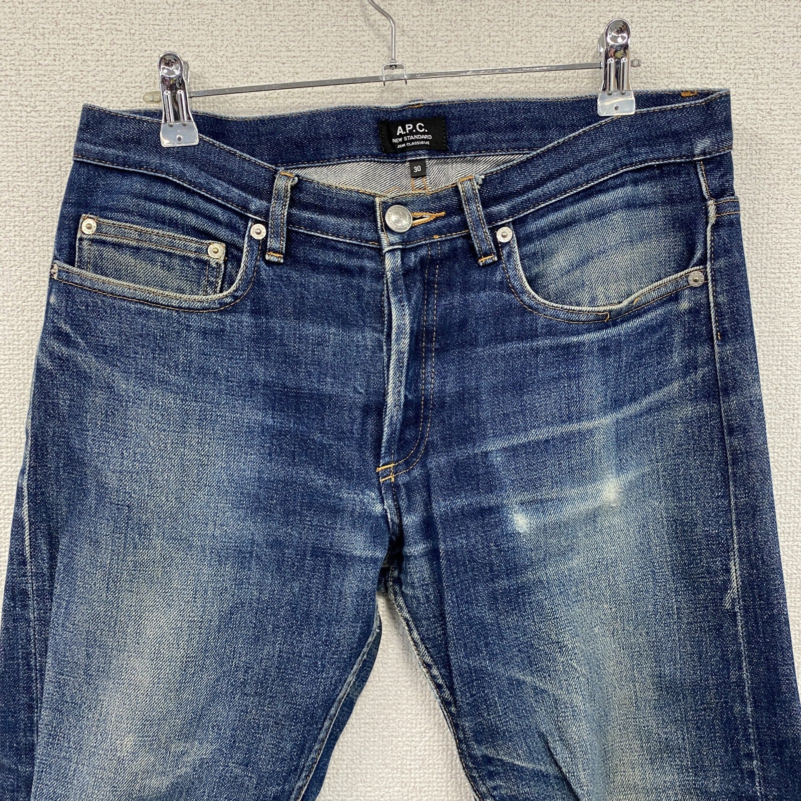 A.P.C.　アーペーセー　NEW STANDARD　デニムパンツ/ジーンズ　ボタンフライ　インディゴ　30サイズ