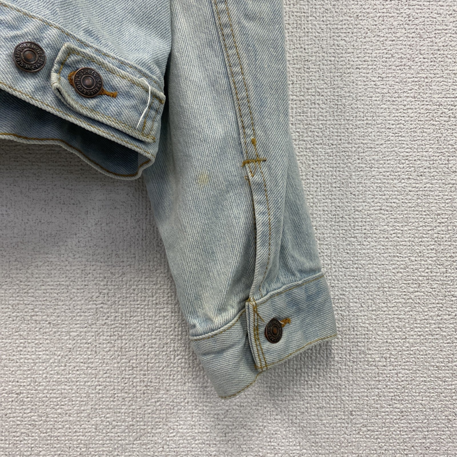 90s　Levi's　リーバイス　70506　デニムジャケット/Gジャン　ヴィンテージ　ライトブルー　XLサイズ