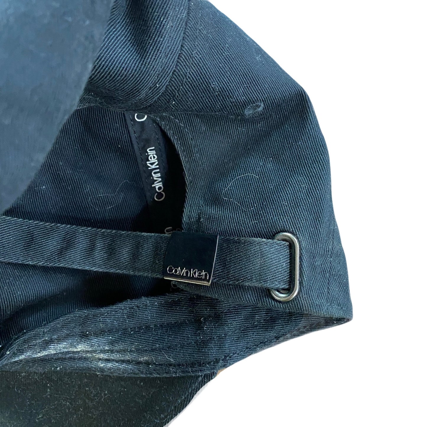 Calvin Klein　カルバンクライン　6パネルキャップ　ベースボールキャップ　黒　ブラック　ワンサイズ　