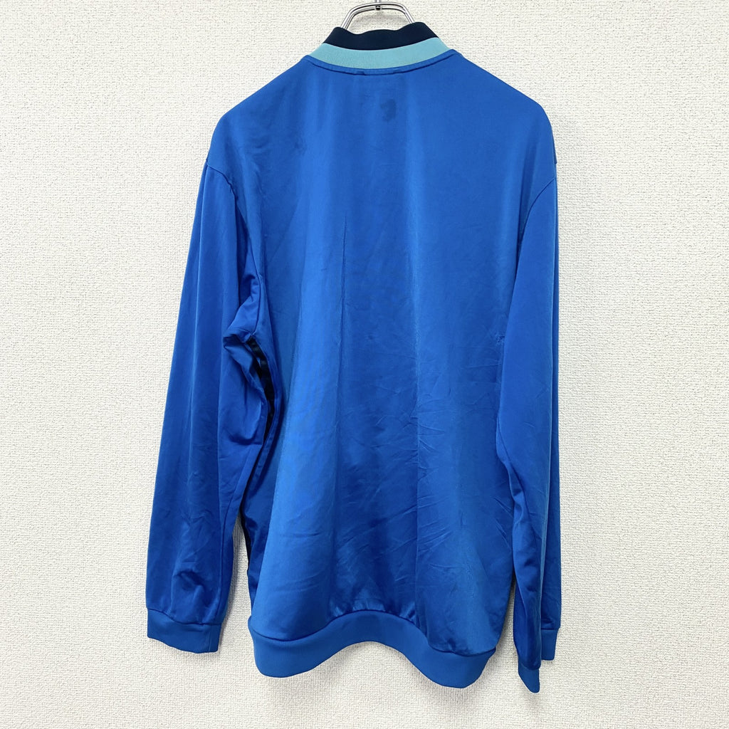 adidas　アディダス　トラックジャケット/ジャージ　青　ブルー　Lサイズ