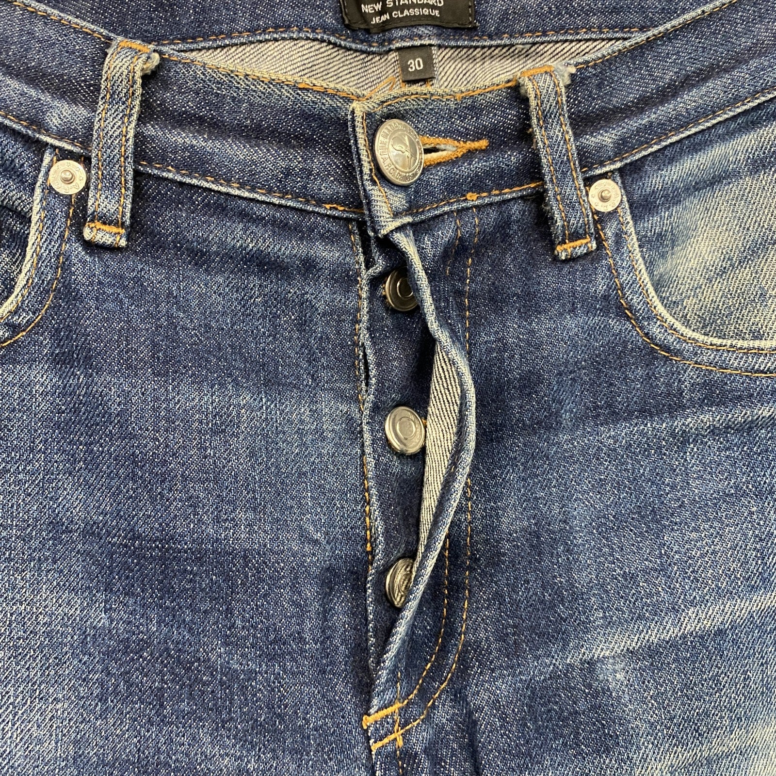 A.P.C.　アーペーセー　NEW STANDARD　デニムパンツ/ジーンズ　ボタンフライ　インディゴ　30サイズ