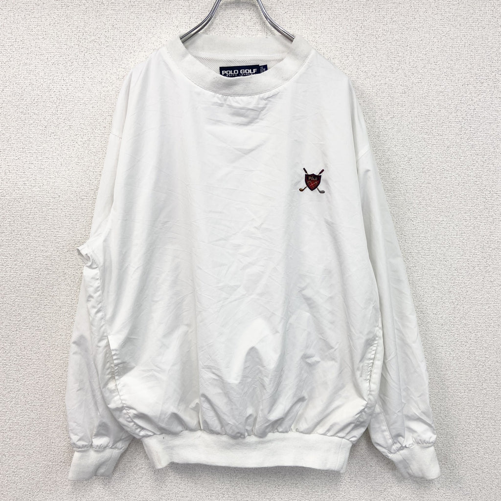 Polo Ralph Lauren　ポロラルフローレン　ポロゴルフ　プルオーバー　白　ホワイト　Mサイズ