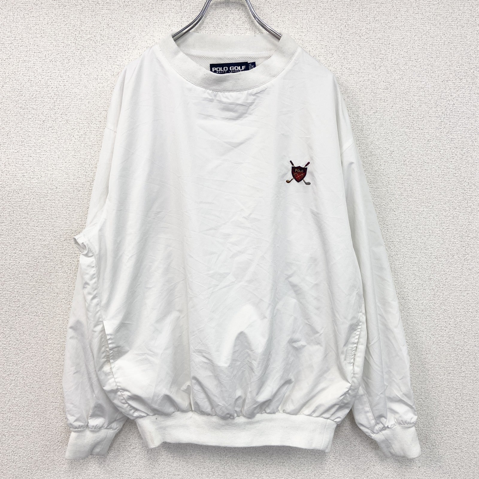 Polo Ralph Lauren　ポロラルフローレン　ポロゴルフ　プルオーバー　白　ホワイト　Mサイズ