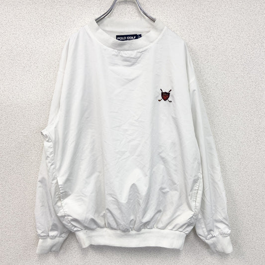 Polo Ralph Lauren　ポロラルフローレン　ポロゴルフ　プルオーバー　白　ホワイト　Mサイズ