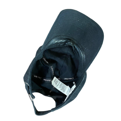 Calvin Klein　カルバンクライン　6パネルキャップ　ベースボールキャップ　黒　ブラック　ワンサイズ　