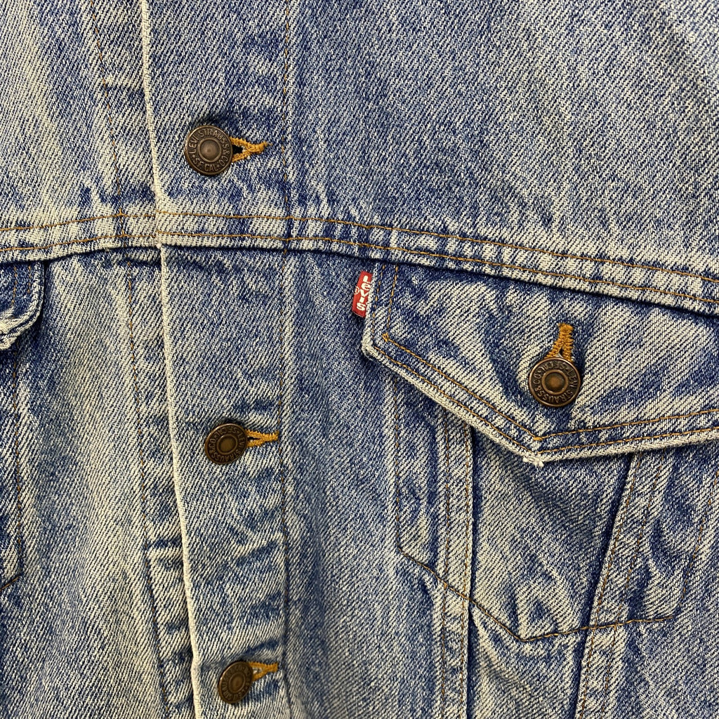 ～90s　Levi's　リーバイス　70507　デニムジャケット/Gジャン　ヴィンテージ　インディゴ　Lサイズ