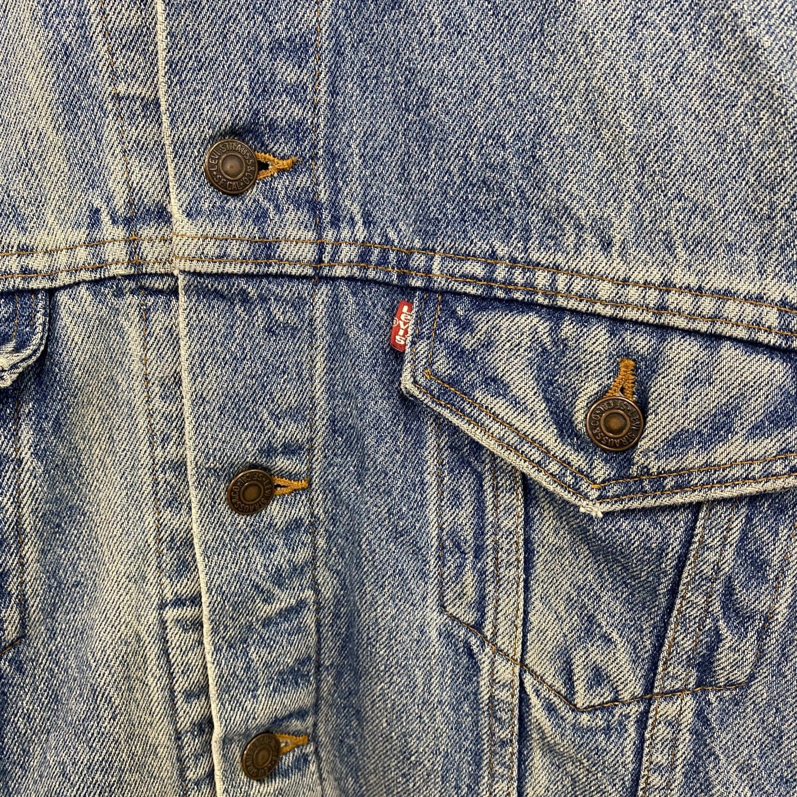 ～90s　Levi's　リーバイス　70507　デニムジャケット/Gジャン　ヴィンテージ　インディゴ　Lサイズ
