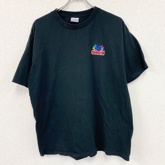 All Sport　オールスポート　半袖プリントTシャツ　シングルステッチ　USA製　ブラック　XL（48）サイズ