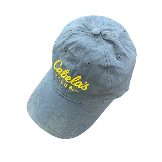 Cabela's　カベラス　6パネルキャップ　ベースボールキャップ　グレー　ワンサイズ　