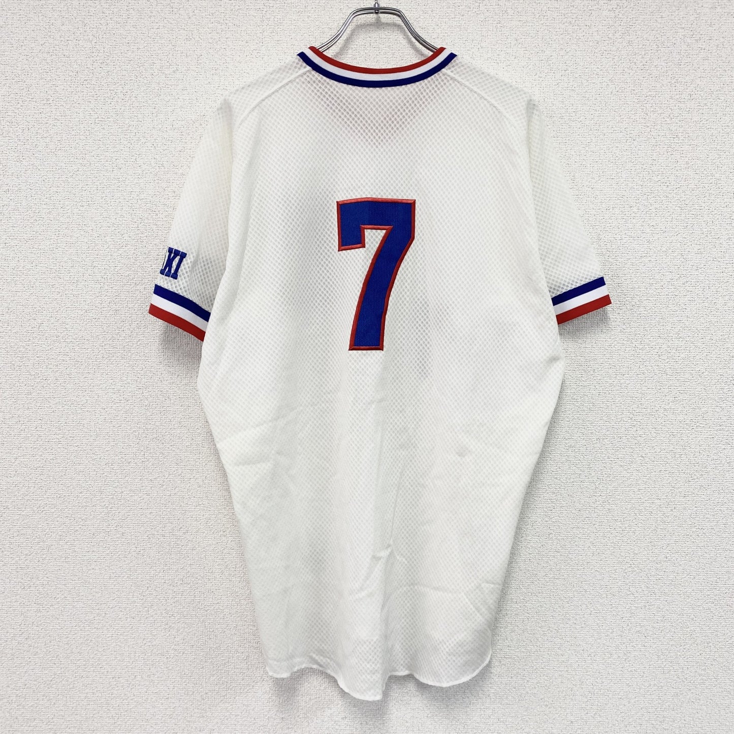 mizuno　ミズノ　半袖ベースボールTシャツ　白　ホワイト　XOサイズ