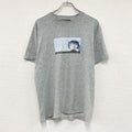 ANGEL BIOtEK　半袖プリントTシャツ　グレー　Lサイズ
