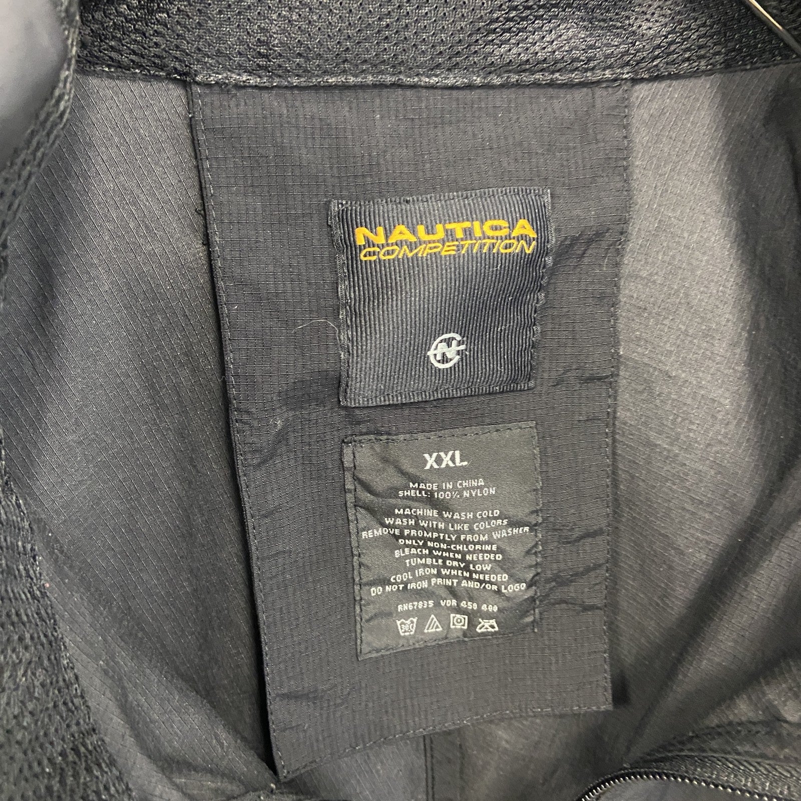 NAUTICA　ノーティカ　フルジップブルゾン　黒　ブラック　2XLサイズ