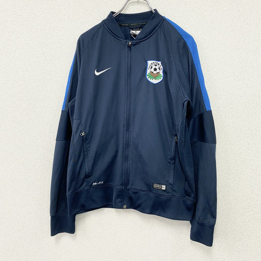 NIKE　ナイキ　トラックジャケット/ジャージ　DRI-FIT　紺　ネイビー　Mサイズ