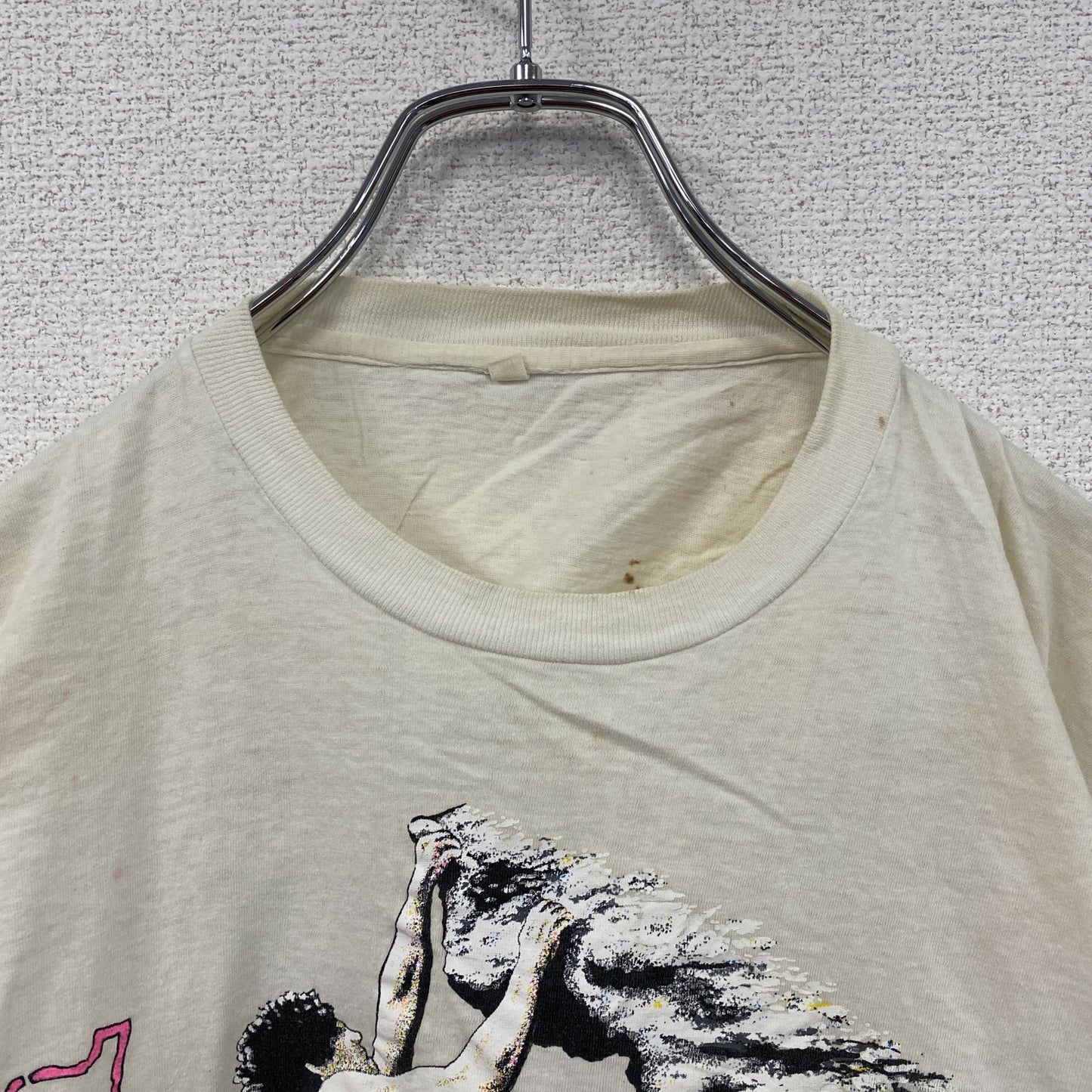 ～90s　半袖プリントTシャツ　クライミング　シングルT　ヴィンテージ　白　ホワイト　Lサイズ