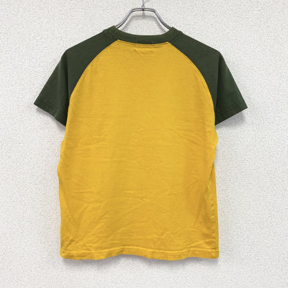 NFL　グリーンベイ・パッカーズ　半袖プリントTシャツ　ラグラン　黄色　イエロー　Mサイズ