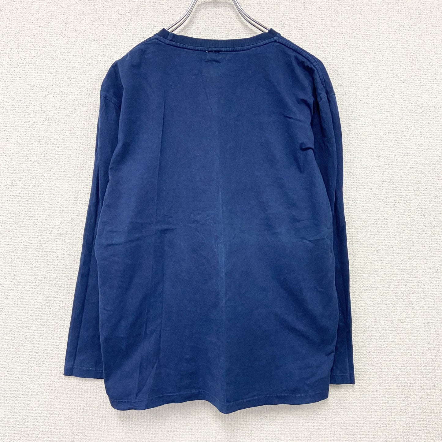 ETERNAL　エターナル　長袖Tシャツ/ロンT　備中倉敷工房　インディゴ　紺　ネイビー　Lサイズ