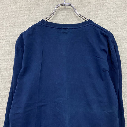 ETERNAL　エターナル　長袖Tシャツ/ロンT　備中倉敷工房　インディゴ　紺　ネイビー　Lサイズ