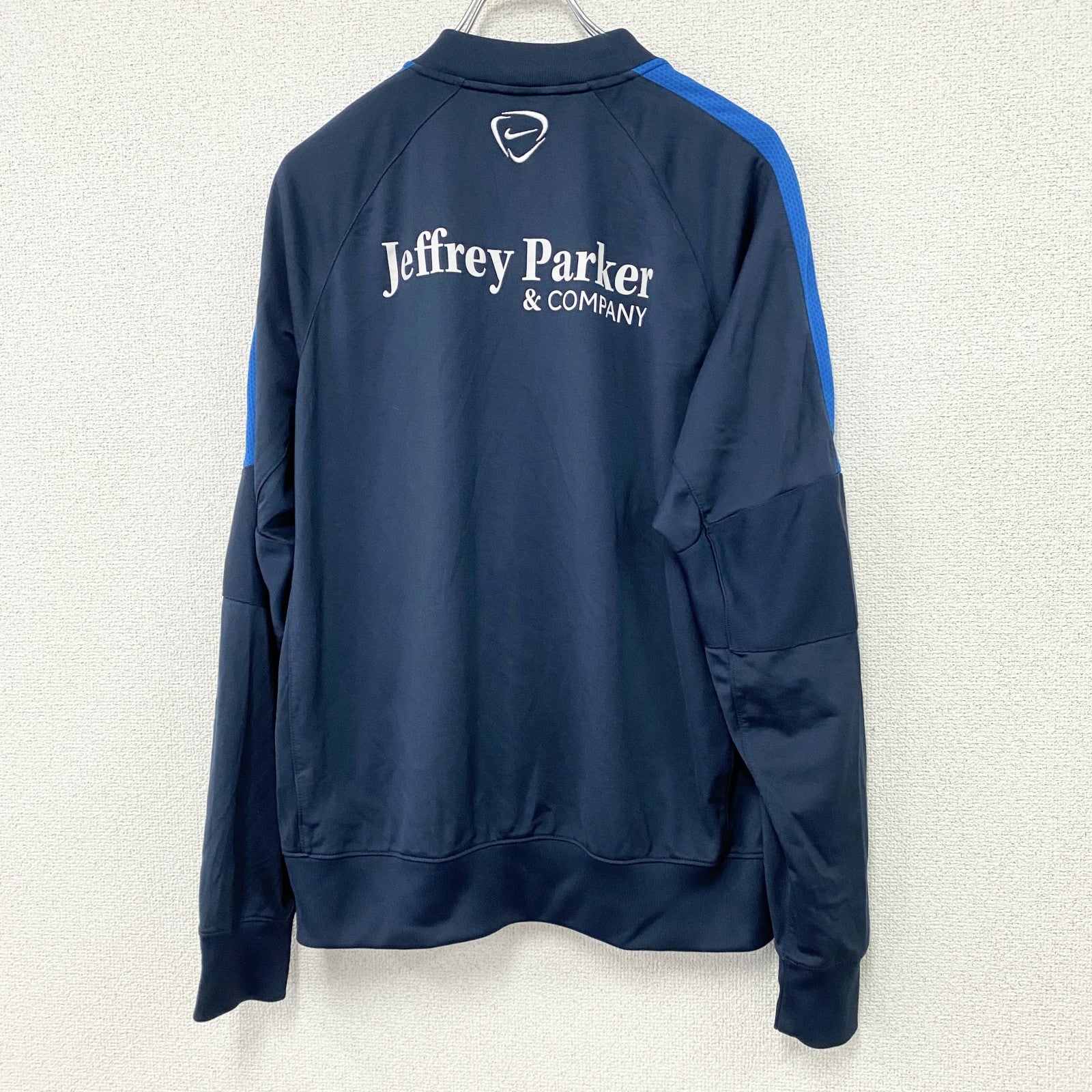 NIKE　ナイキ　トラックジャケット/ジャージ　DRI-FIT　紺　ネイビー　Mサイズ