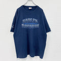 HARLEY DAVIDSON　ハーレーダビッドソン　半袖プリントTシャツ　紺　ネイビー　2XLサイズ
