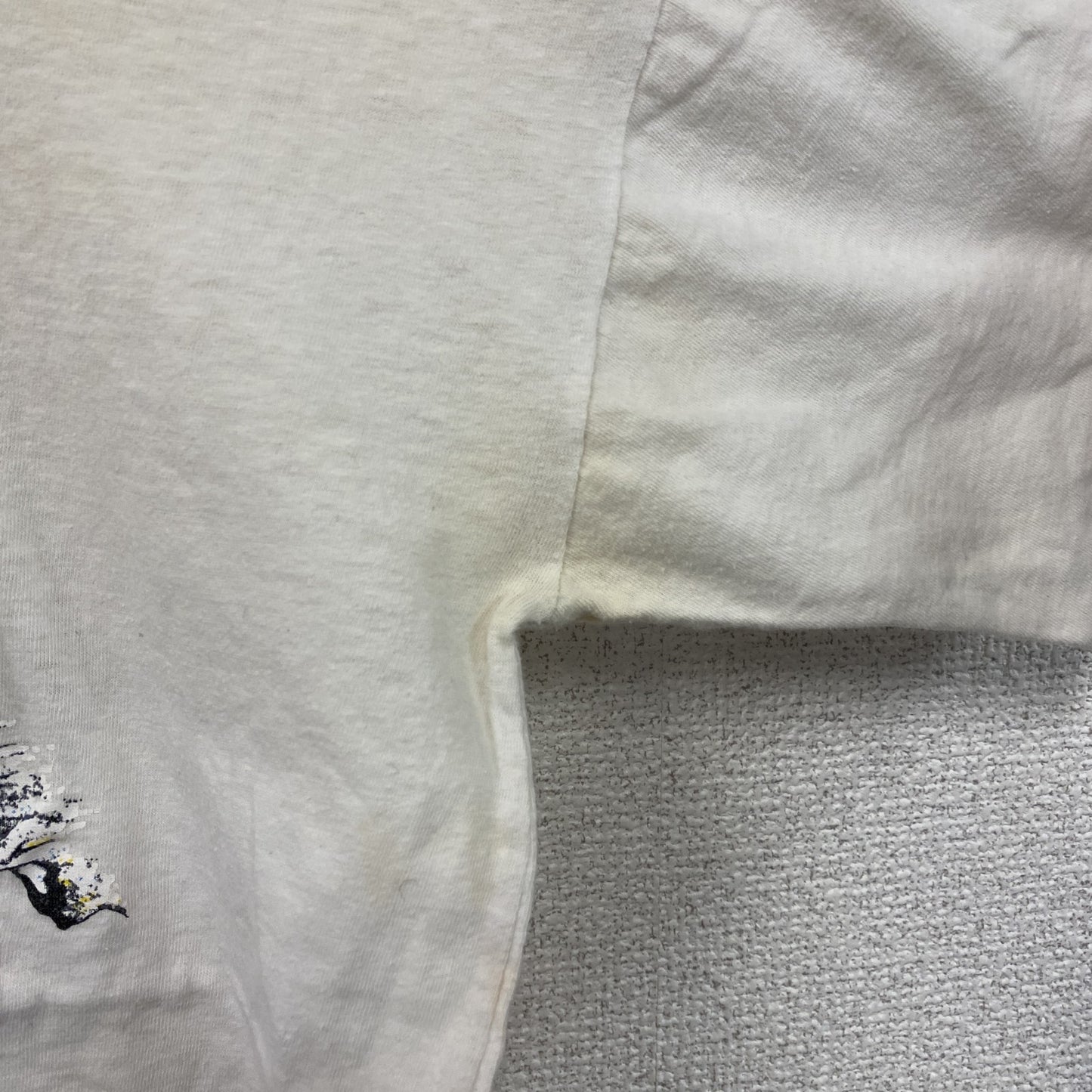 ～90s　半袖プリントTシャツ　クライミング　シングルT　ヴィンテージ　白　ホワイト　Lサイズ