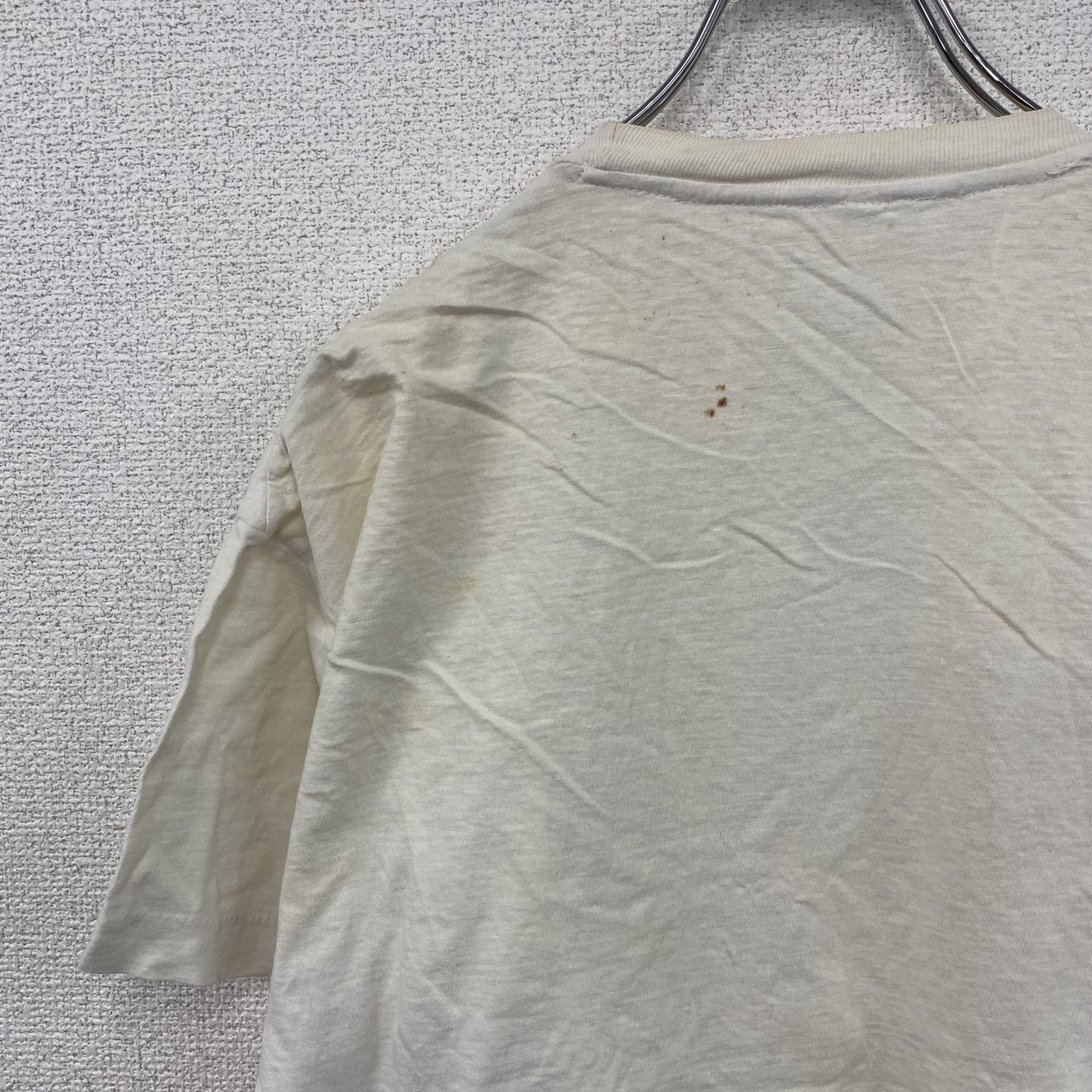 ～90s　半袖プリントTシャツ　クライミング　シングルT　ヴィンテージ　白　ホワイト　Lサイズ