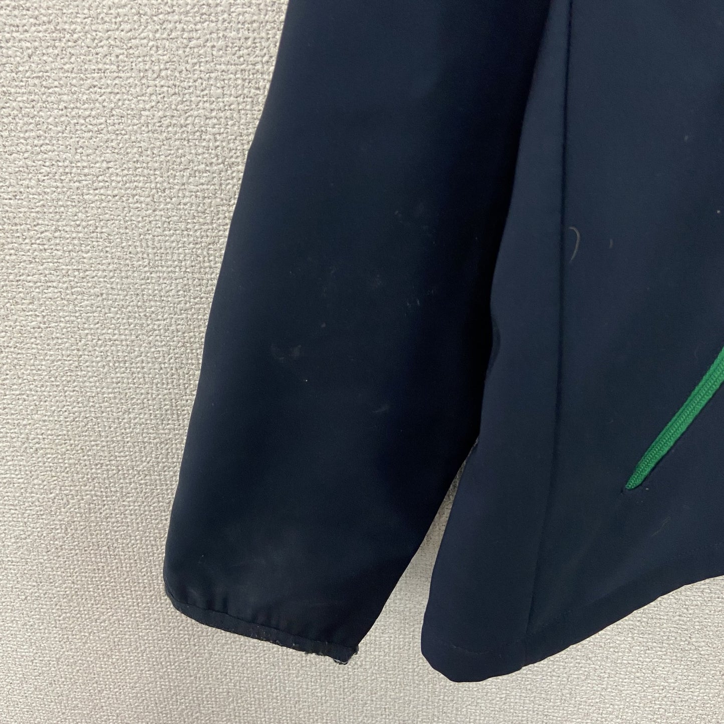 NIKE　ナイキ　フルジップパーカー　ウィンドブレーカー　紺　ネイビー　Lサイズ