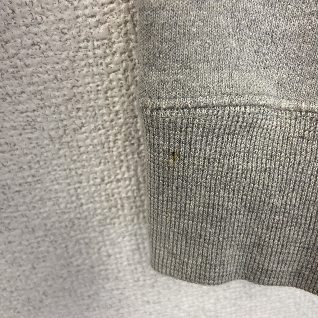 00s　champion　チャンピオン　ワンポイント刺繍スウェット/トレーナー　灰色　グレー　XLサイズ