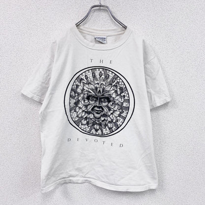 HOMEMADE BY THE DEVOTED　半袖プリントTシャツ　DEVOTED　白　ホワイト　Mサイズ　