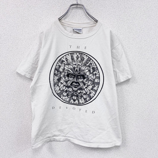HOMEMADE BY THE DEVOTED　半袖プリントTシャツ　DEVOTED　白　ホワイト　Mサイズ　