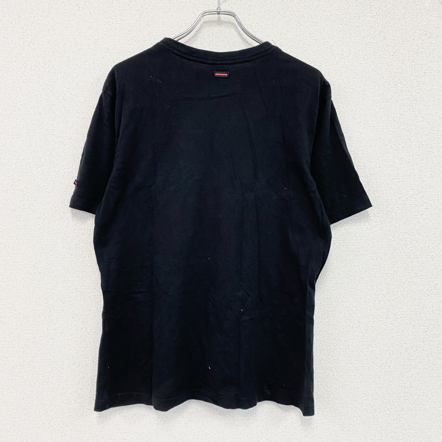 FUBU　フブ　半袖プリントTシャツ　黒　ブラック　Lサイズ