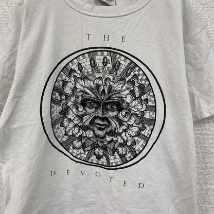 HOMEMADE BY THE DEVOTED　半袖プリントTシャツ　DEVOTED　白　ホワイト　Mサイズ　