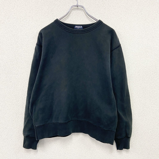 ～00s　OLD UNIQLO　オールドユニクロ　スウェット/トレーナー　ヴィンテージ　黒　ブラック　Mサイズ