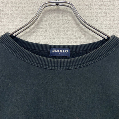 ～00s　OLD UNIQLO　オールドユニクロ　スウェット/トレーナー　ヴィンテージ　黒　ブラック　Mサイズ