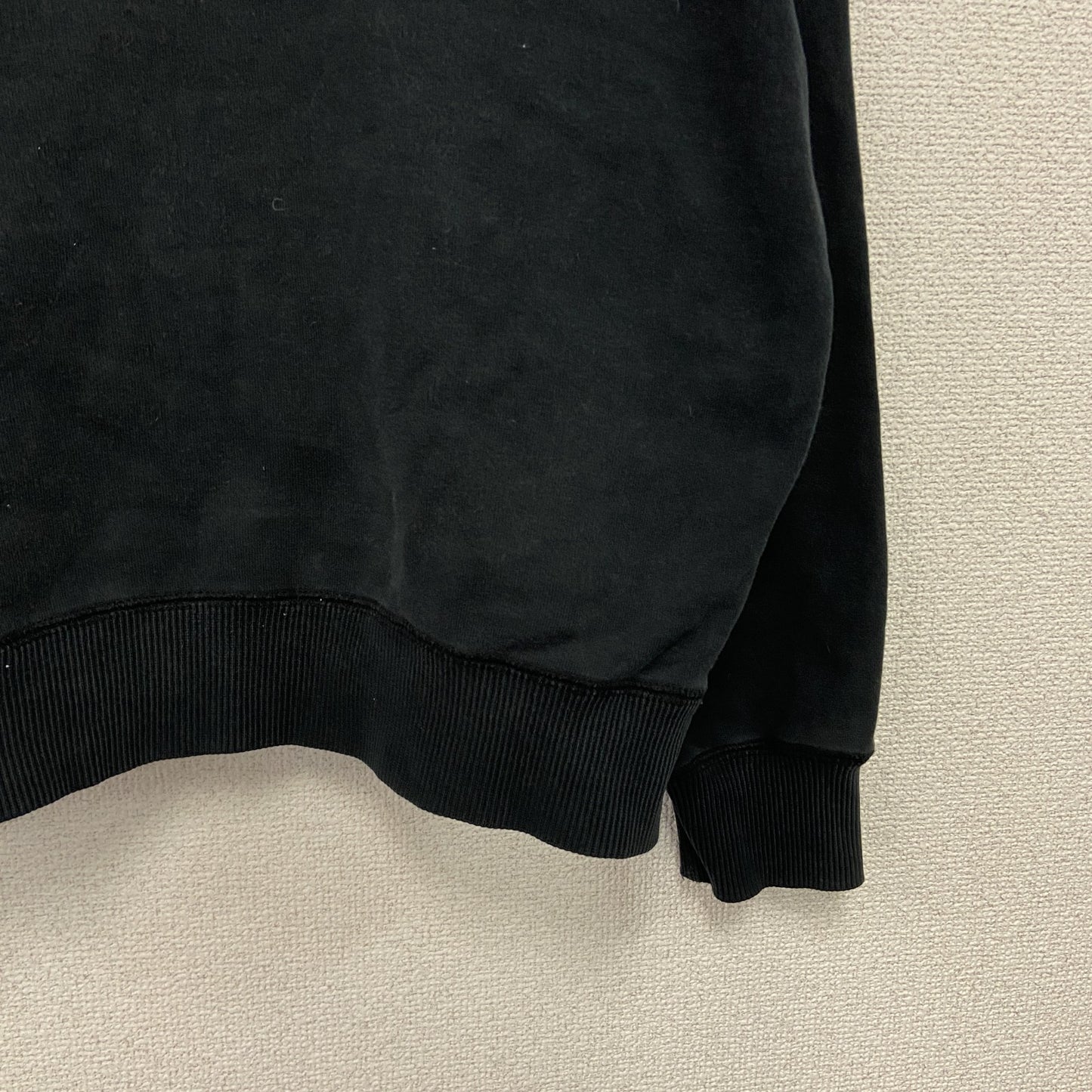 ～00s　OLD UNIQLO　オールドユニクロ　スウェット/トレーナー　ヴィンテージ　黒　ブラック　Mサイズ
