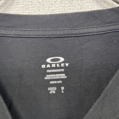OAKLEY　オークリー　長袖Tシャツ/ロンT　黒　ブラック　Lサイズ