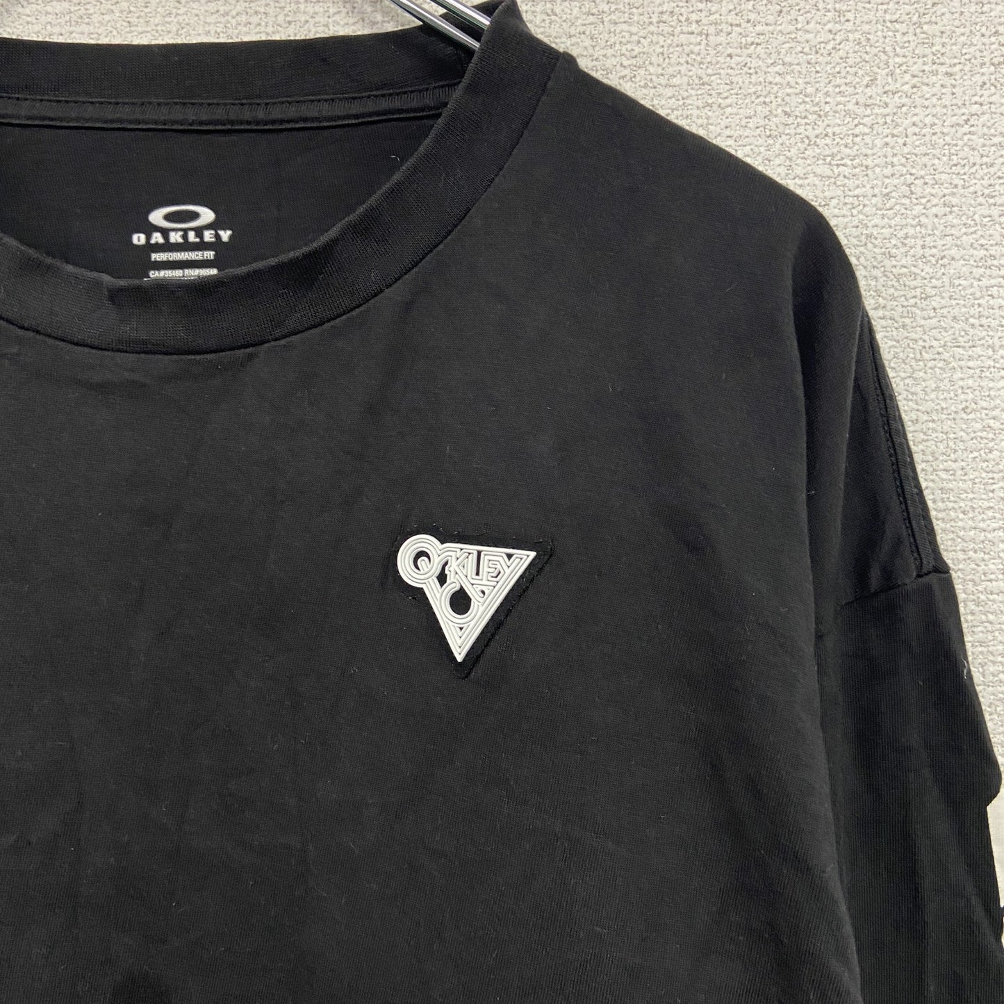 OAKLEY　オークリー　長袖Tシャツ/ロンT　黒　ブラック　Lサイズ