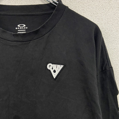 OAKLEY　オークリー　長袖Tシャツ/ロンT　黒　ブラック　Lサイズ