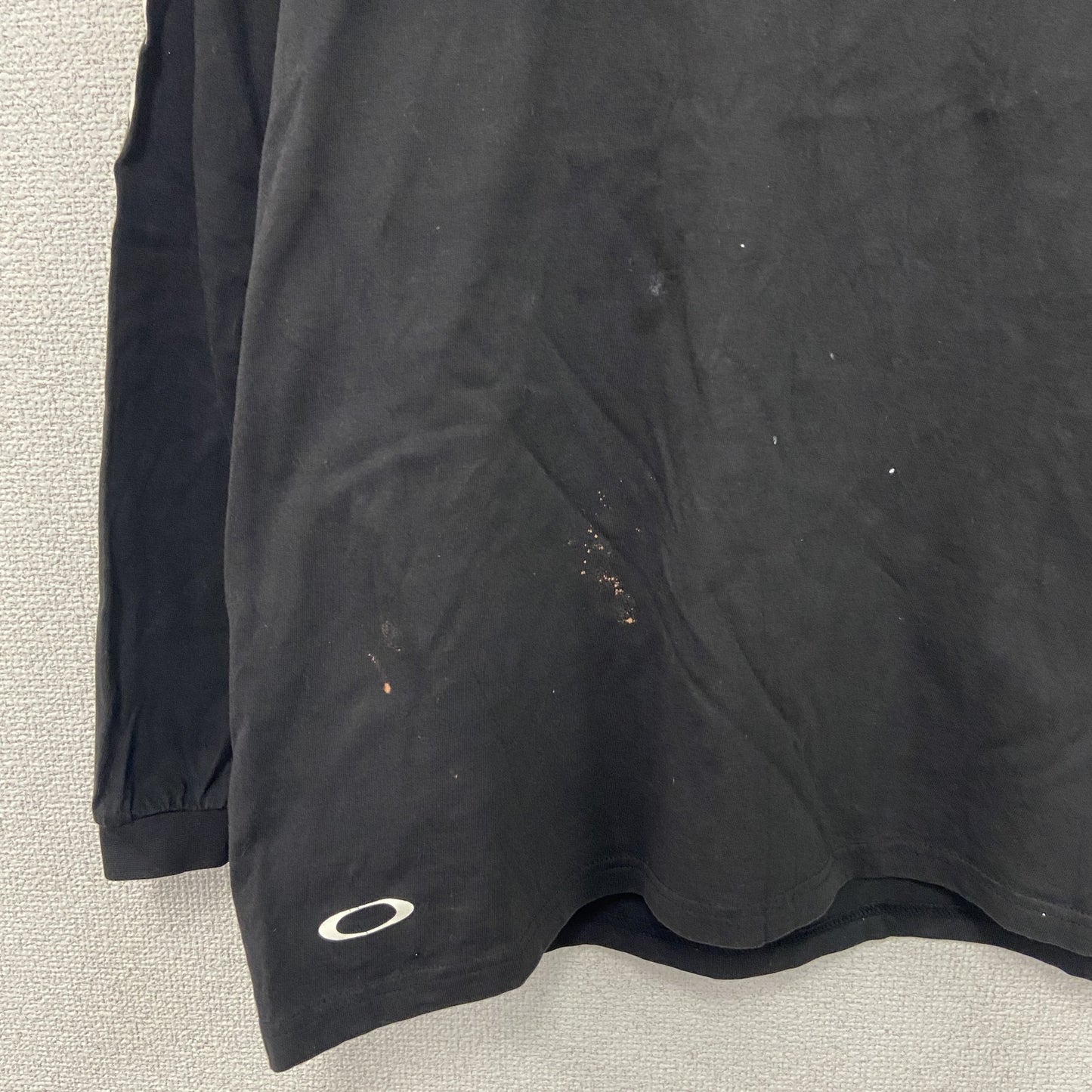 OAKLEY　オークリー　長袖Tシャツ/ロンT　黒　ブラック　Lサイズ