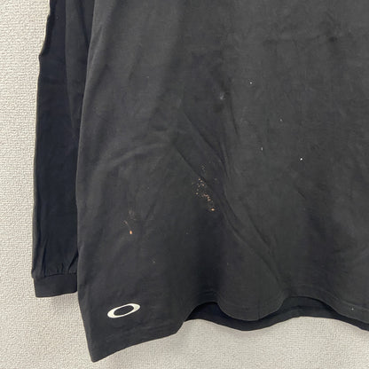 OAKLEY　オークリー　長袖Tシャツ/ロンT　黒　ブラック　Lサイズ