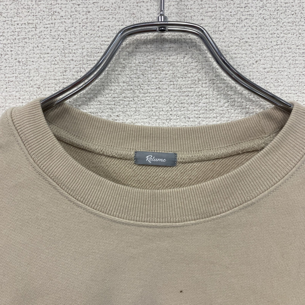 JOURNAL STANDARD relume　DREAMWORKS　スウェット/トレーナー　ベージュ　Lサイズ