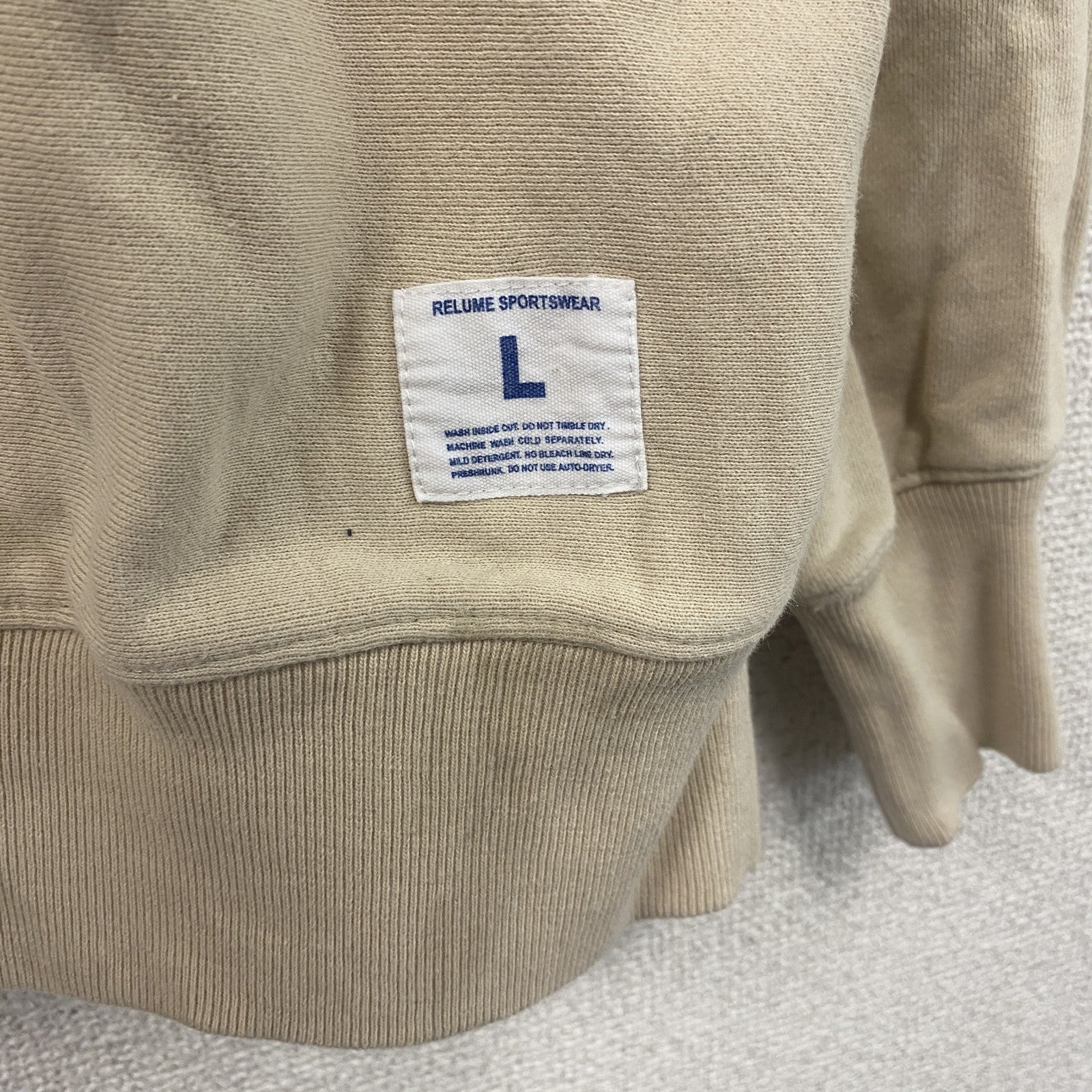 JOURNAL STANDARD relume　DREAMWORKS　スウェット/トレーナー　ベージュ　Lサイズ