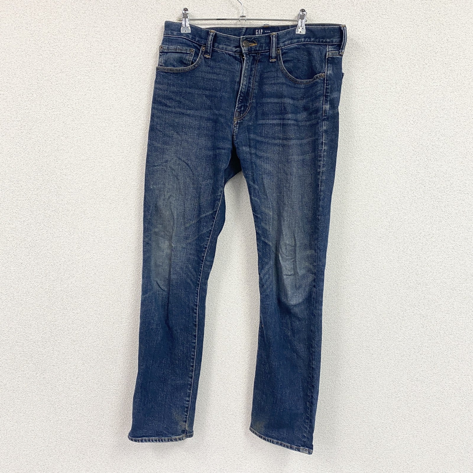 GAP　ギャップ　デニムパンツ/ジーンズ　ジップフライ　インディゴ　W31サイズ