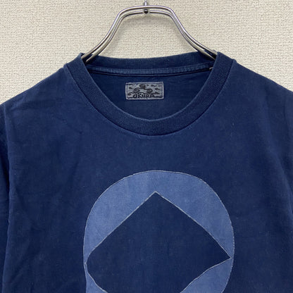 OKURA　オクラ　長袖Tシャツ/ロンT　聖林公司　紺　ネイビー　インディゴ　