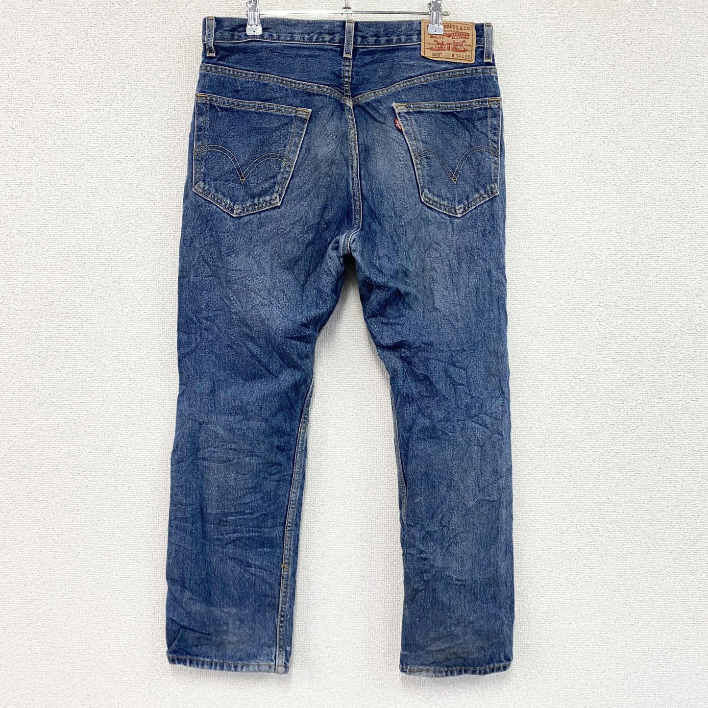 Levi's　リーバイス　505　デニムパンツ/ジーンズ　ジップフライ　インディゴ　W34サイズ