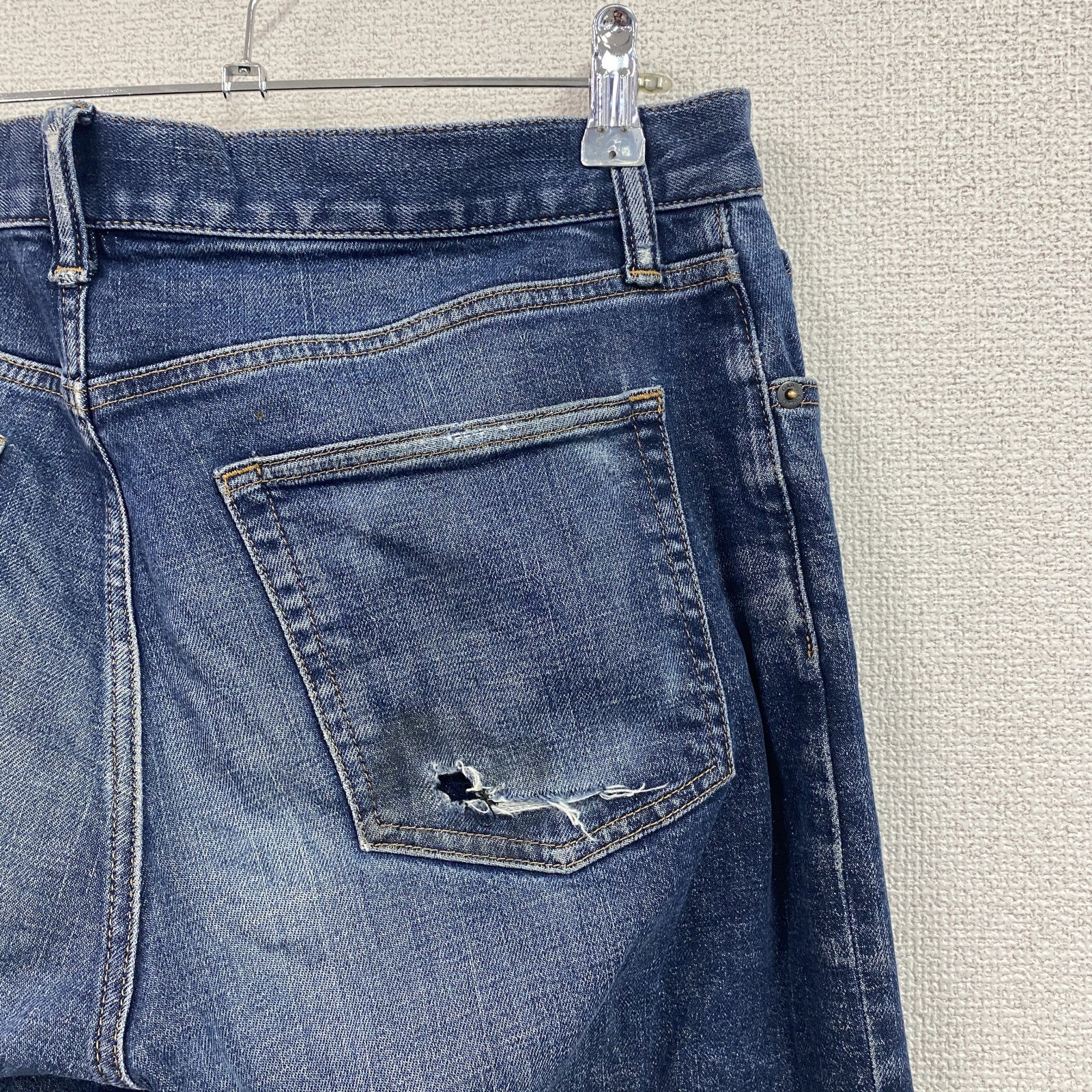 GAP　ギャップ　デニムパンツ/ジーンズ　ジップフライ　インディゴ　W31サイズ