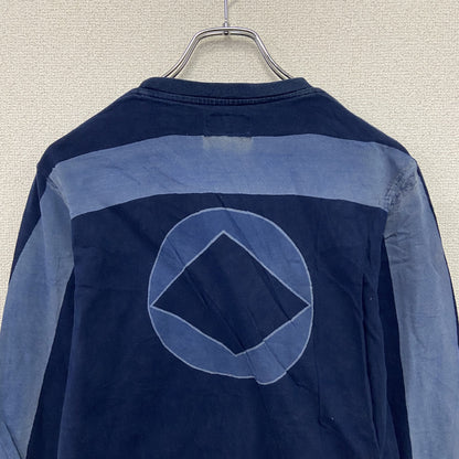 OKURA　オクラ　長袖Tシャツ/ロンT　聖林公司　紺　ネイビー　インディゴ　