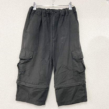 UNIQLO　ユニクロ　ハーフカーゴパンツ/ショートパンツ　2WAY　ダークグレー　Mサイズ